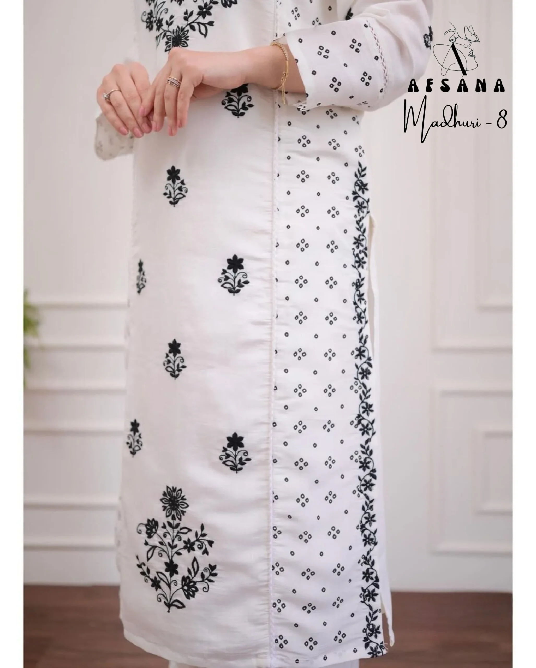 Afsana Madhuri 8 Cotton Wholesale Pakistani Readymade Salwar Suit Catalog — Wholesale Salwar Suits, MPA wholesale from Surat - Gallery Image 6